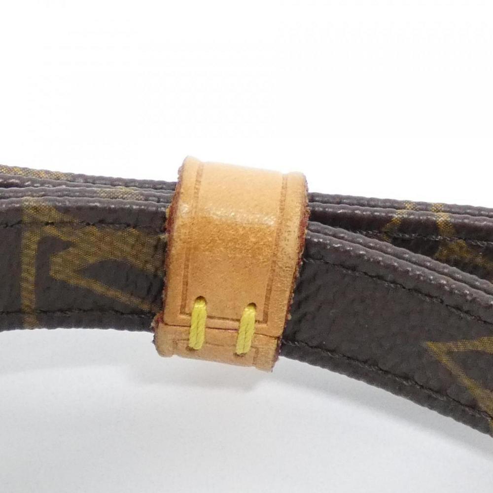 LOUIS VUITTON Authentic Brown Monogram Shoulder B… - image 5